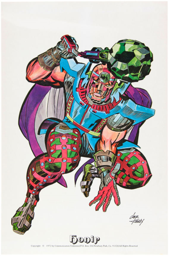 Jack Kirby Art & Print Package #8 DOUBLE -W/ Special Print
