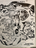 Huge Jack Kirby Planetary Control Room poster - Jack Kirby