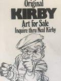 Jack Kirby Promotional Flyer from the 1970's - Jack Kirby